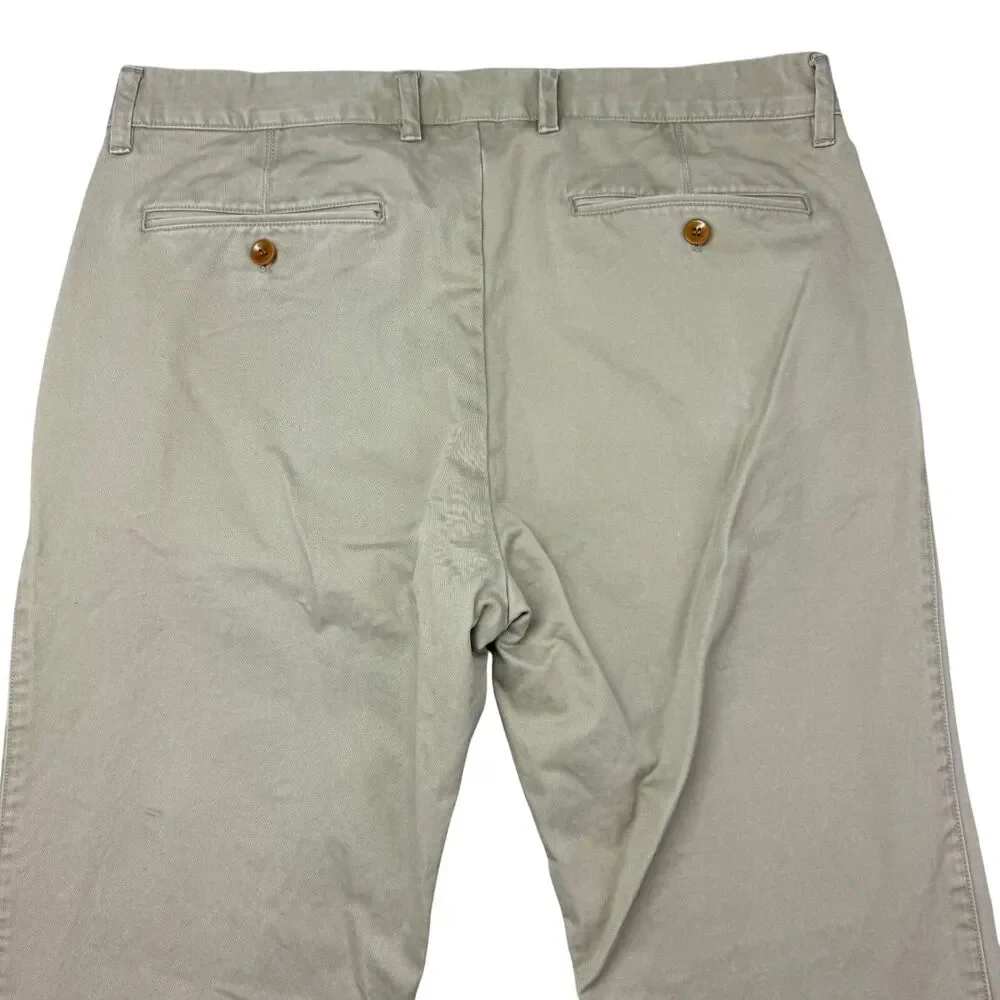 Banana Republic Pants Men's 33 x 34 Beige Khaki Vintage Straight Business Preppy